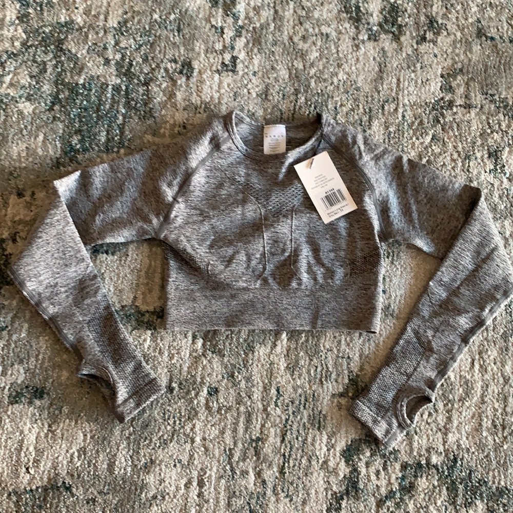 Brand new, AYBL brand, tags on, cropped top with great stretch and detail.